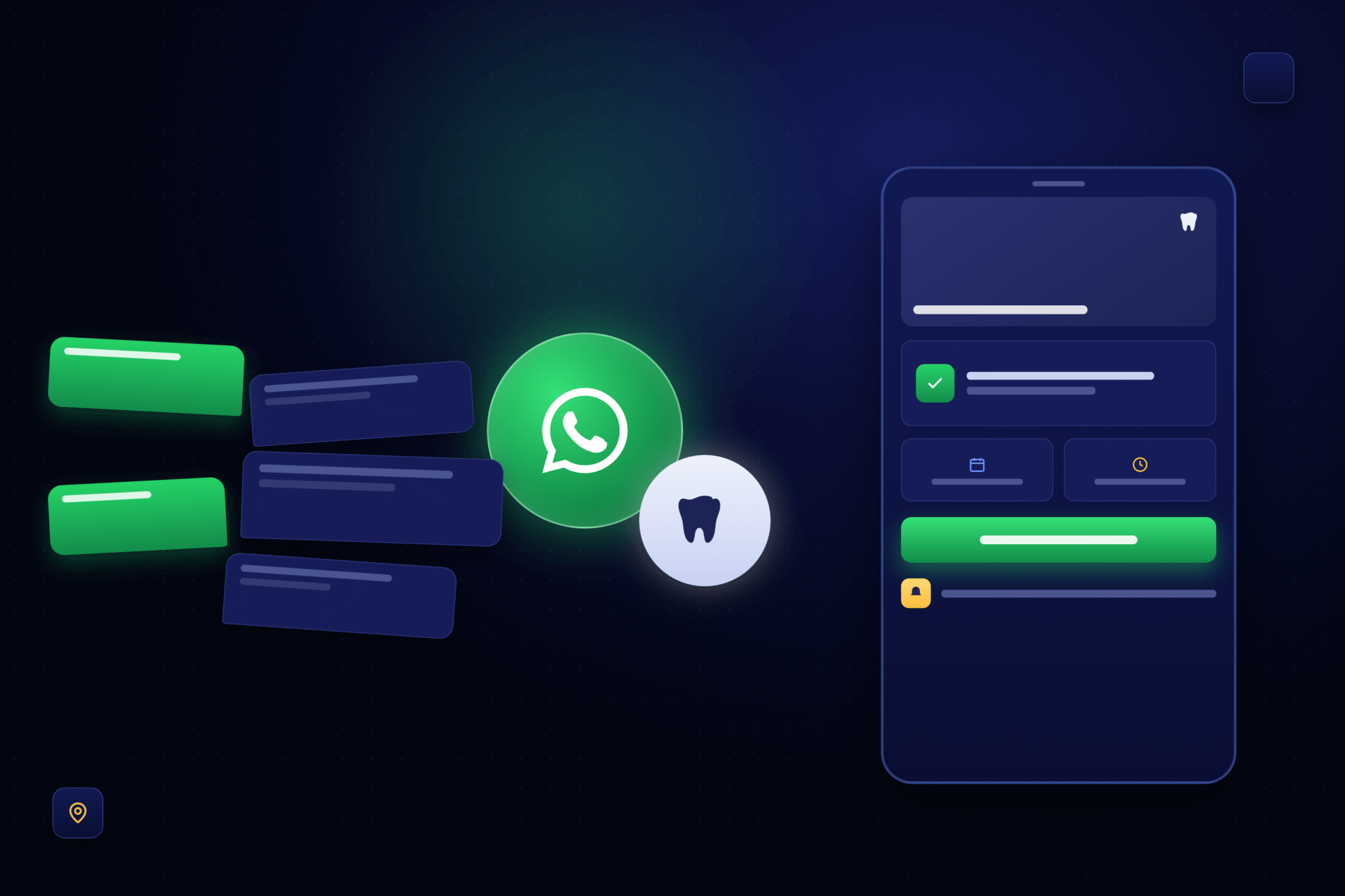 chatbot com ia whatsapp clinica odontologica porto alegre