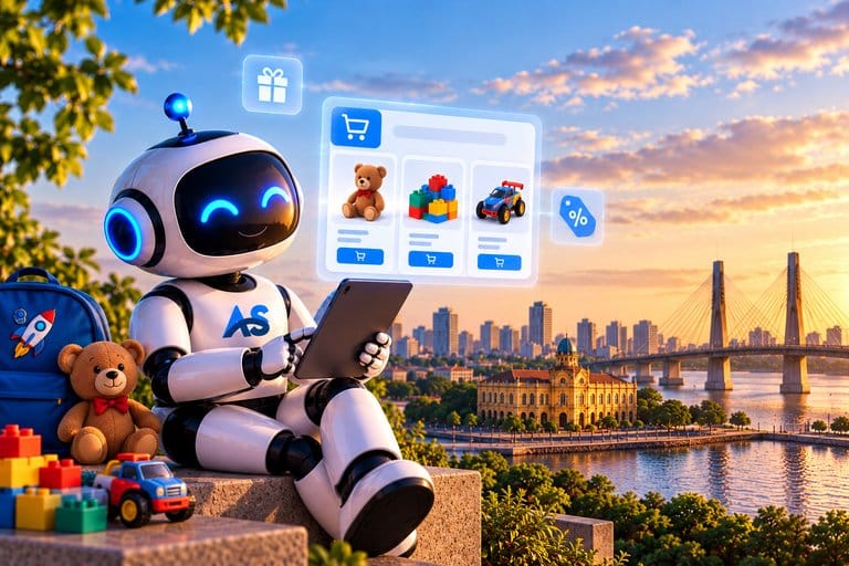 Loja virtual para loja de brinquedos em Porto Alegre