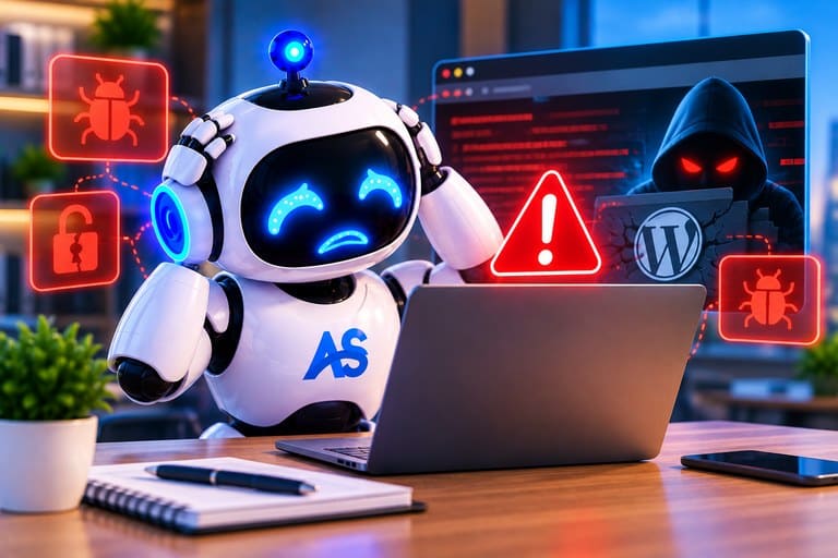 Site invadido com vírus - alerta de segurança
