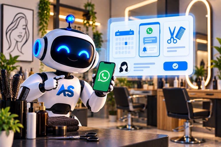 chatbot ia whatsapp salao de beleza porto alegre